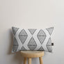 COJÍN RHOMBUS GRIS 30X45 MAISON DECOR