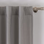 Cortina con trabilla oculta All Gris Maison Decor
