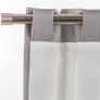 Cortina con trabilla oculta All Gris Maison Decor