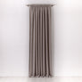 Visillo con cinta fruncidora Argestes Gris Maison Decor