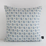 COJÍN DIAMONDS TURQUESA 45X45 MAISON DECOR