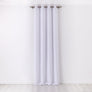 Visillo con ollaos Gregal Blanco Maison Decor