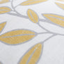 COJÍN LEAVES MOSTAZA 45X45 MAISON DECOR