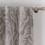 Cortina con trabilla oculta Reef Gris Maison Decor