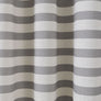 Cortina con trabilla oculta Stripes Gris Maison Decor