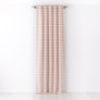 Cortina con trabilla oculta Stripes Rosa Maison Decor