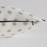 COJÍN YES BLANCO Y TURQUESA 45X45 MAISON DECOR