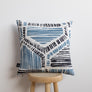 COJÍN CONTRAST AZUL 45X45 MAISON DECOR