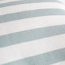 COJÍN STRIPES TURQUESA 30X45 MAISON DECOR