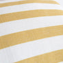 COJÍN STRIPES MOSTAZA 30X45 MAISON DECOR