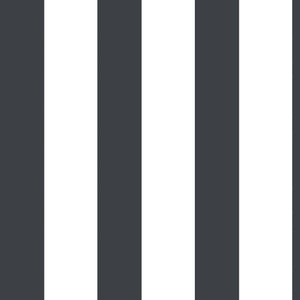 Tela STRIPES NEGRO 98 WaterWash by MD - Muestra 15x20cm