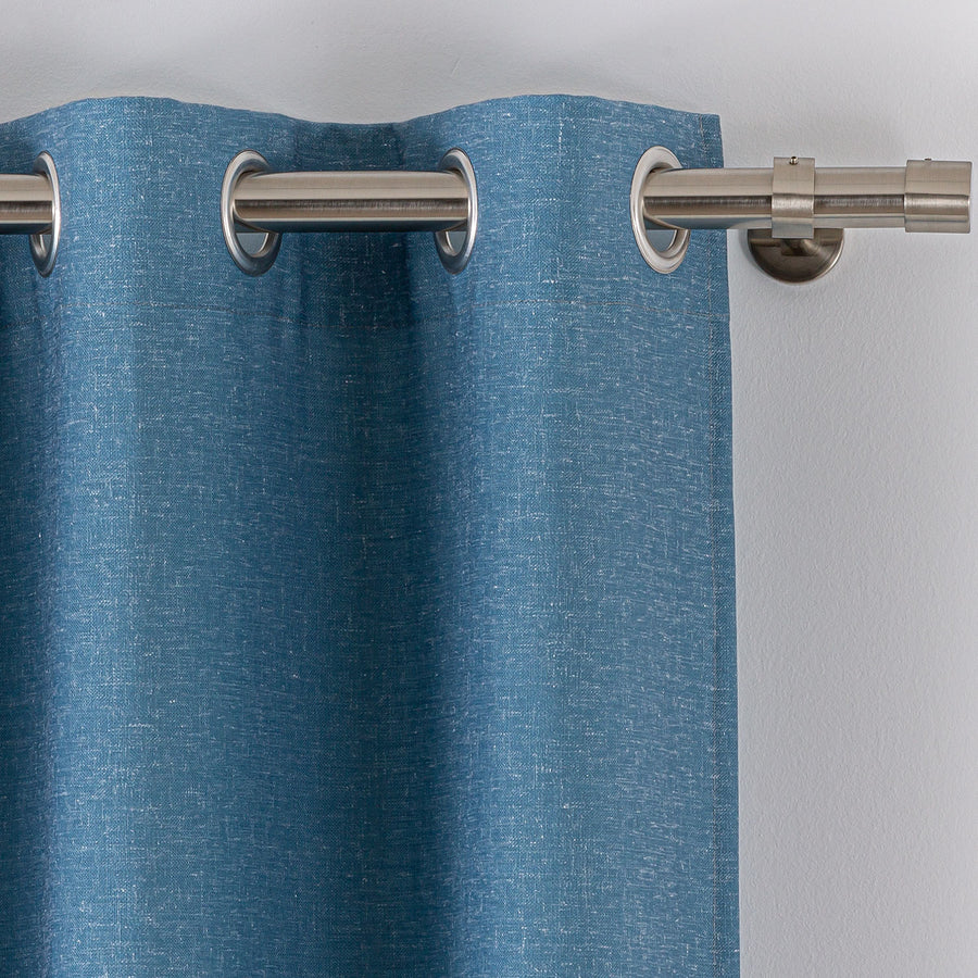 Cortina con ollaos All Azul Maison Decor