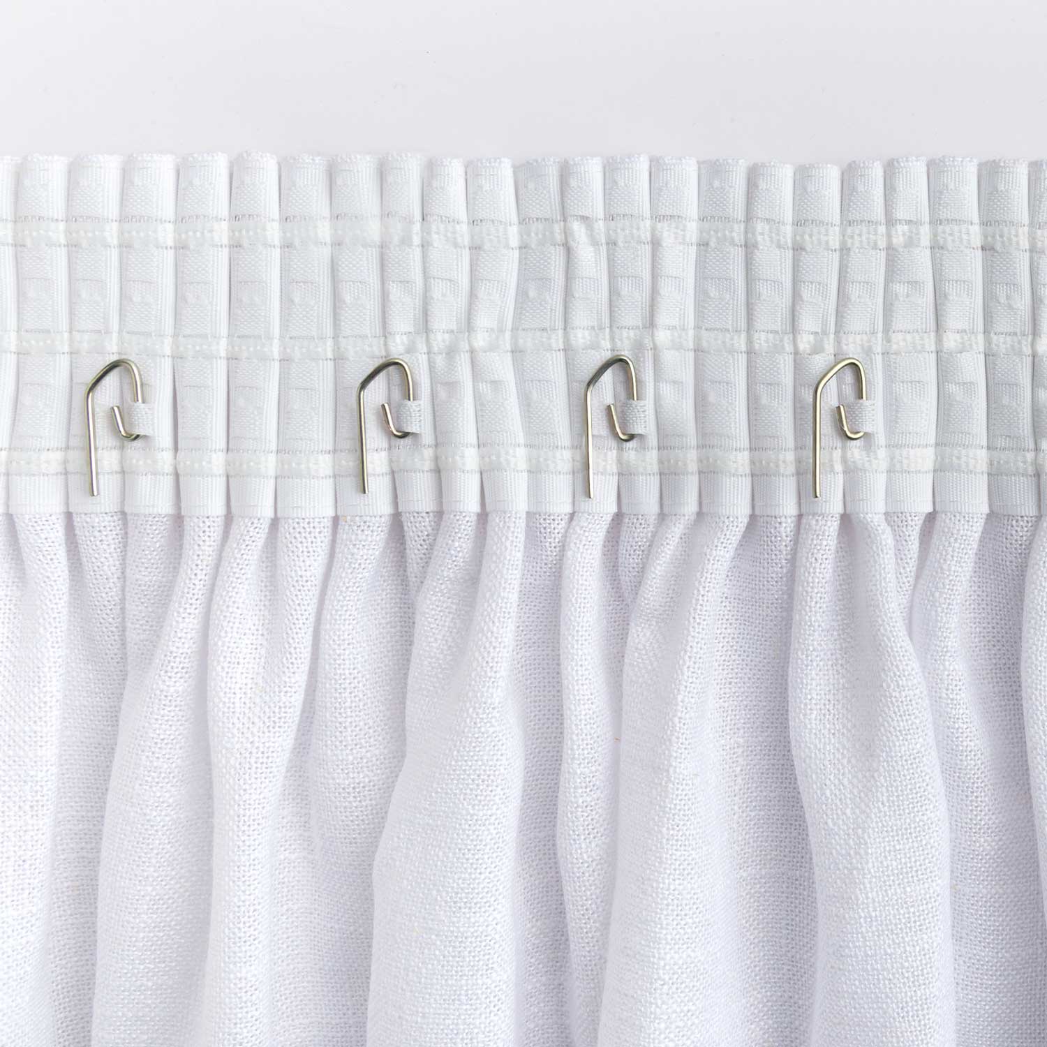 Dansunny Cinta Fruncidora Para Cortinas De 3 Cm Ancho X 10 M Largo – Incluye 100 Ganchos Para Colgar