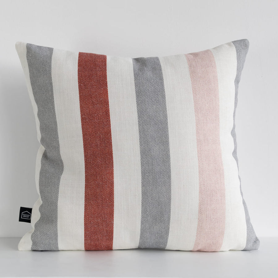 COJÍN COMBO CALDERO - ROSA - GRIS 45X45 MAISON DECOR