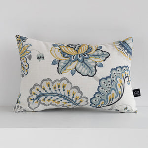 COJÍN CRETONNE MOSTAZA 30X45 MAISON DECOR