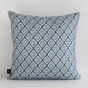 COJÍN DIAMONDS AZUL 45x45 MAISON DECOR