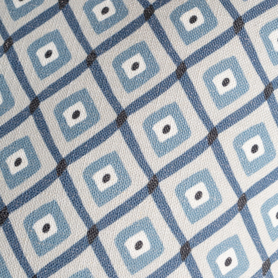 COJÍN DIAMONDS AZUL 45x45 MAISON DECOR