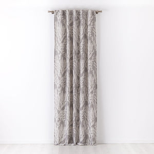 Cortina con trabilla oculta Reef Gris Maison Decor