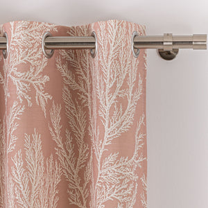 Cortina con ollaos Reef Rosa Maison Decor