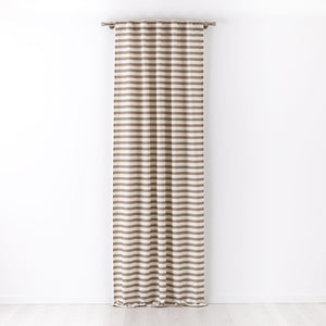 Cortina con trabilla oculta Stripes Lino Maison Decor
