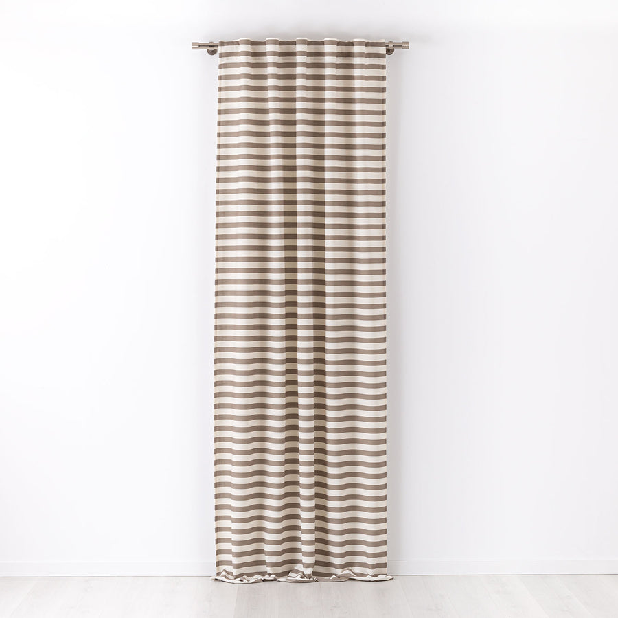Cortina con trabilla oculta Stripes Lino Maison Decor