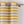 Cortina con ollaos Stripes Mostaza Maison Decor