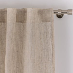 Visillo con trabilla oculta Vulturno Lino Maison Decor