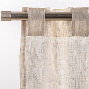 Visillo con trabilla oculta Vulturno Lino Maison Decor