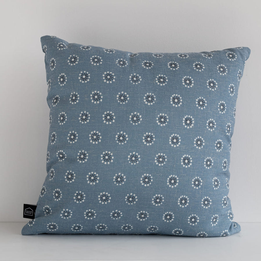 COJÍN YES AZUL 45X45 MAISON DECOR