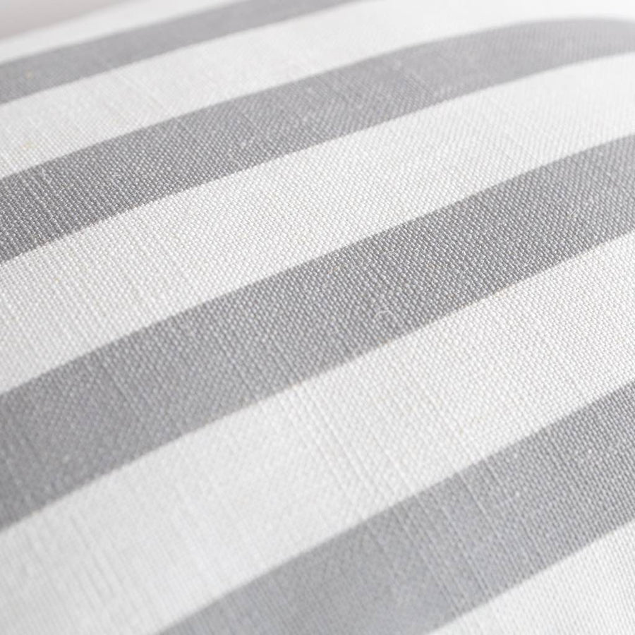 COJÍN STRIPES GRIS 30X45 MAISON DECOR